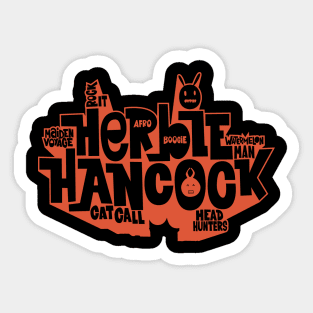 Herbie Hancock - Master of Funk and Jazz Sticker